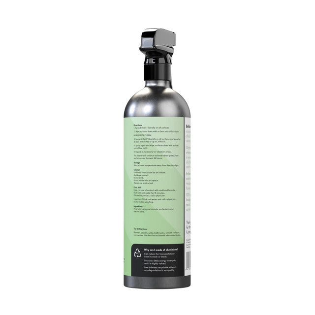 Biologica Brilliant Natural Surface Cleaner 500ml - Pack of 2