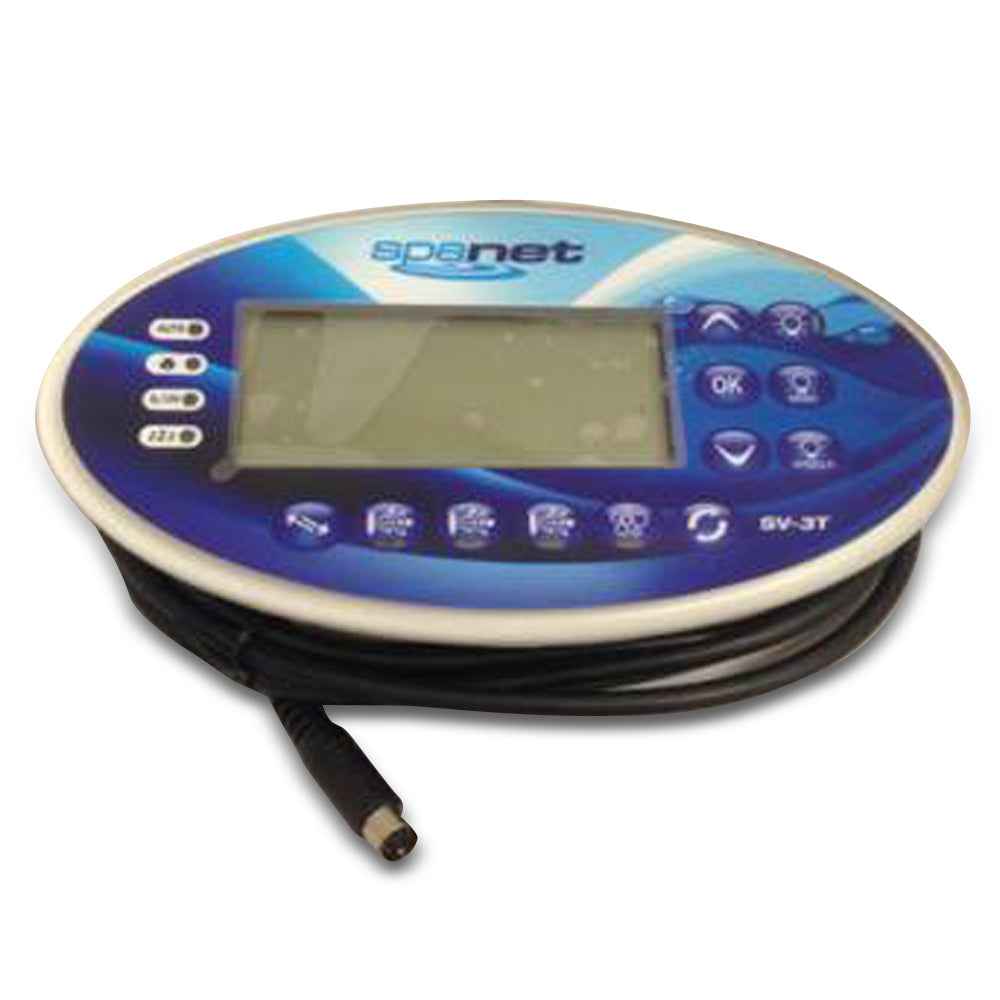 SpaNet® SV3-T-MD Gel Filled Touch Pad For XS-3000 With Overlay (SN-SV3T-MD | VSX3)