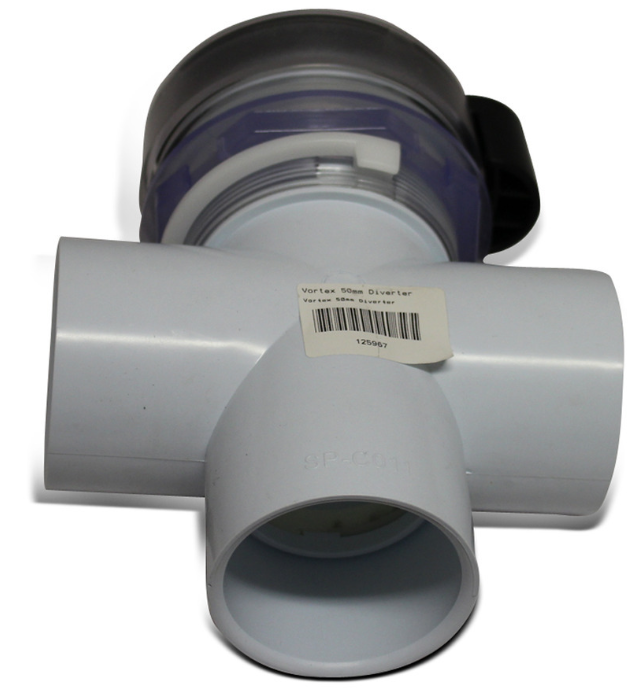 Vortex Spas® (2) 100mm Diverter With 50mm Plumbing