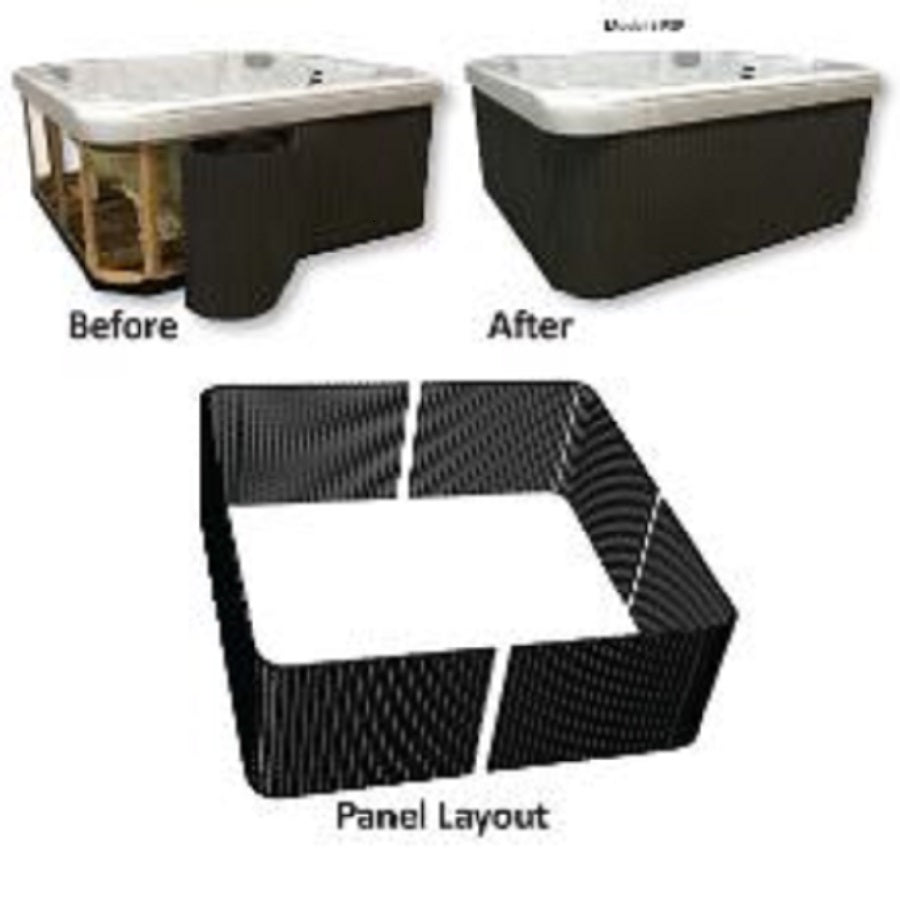 Complete set of panels for Vortex® Spas Spa at Spa Store New Zealand