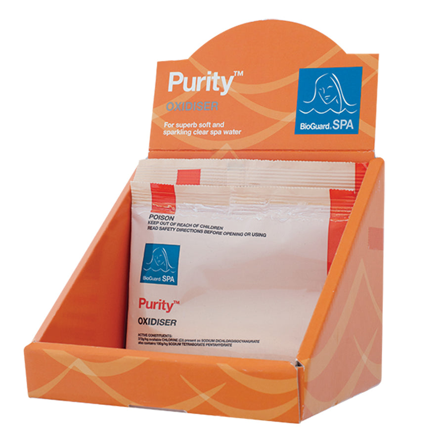 BioLab Purity Spa Shock 12x50g Sachet at Spa Store New Zealand