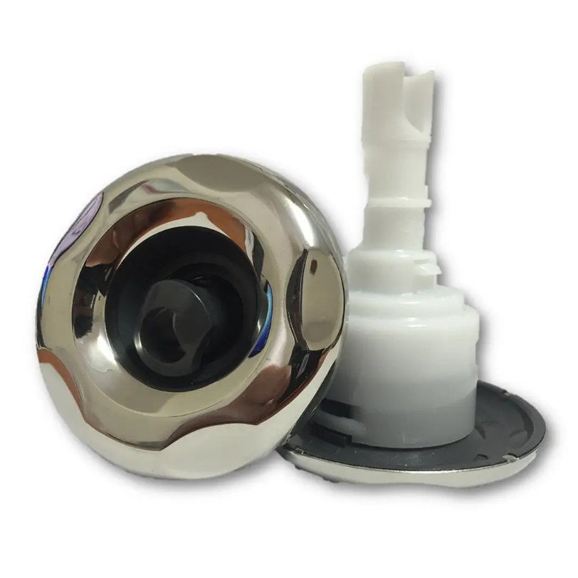 CMP 300 Series 3″ Typhoon Jet Internal – 5 Scallop Rotational Stainless Steel/Graphite Grey