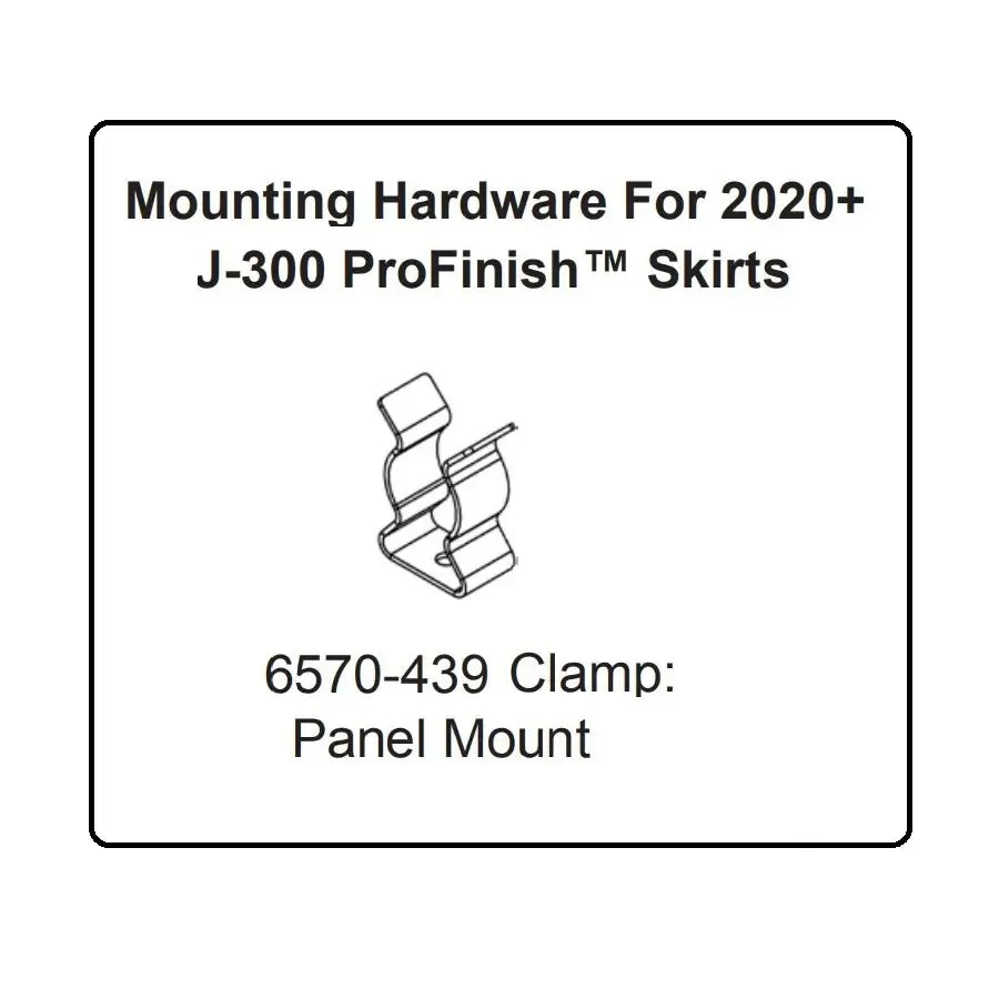 Jacuzzi® Panel Mount Clamp