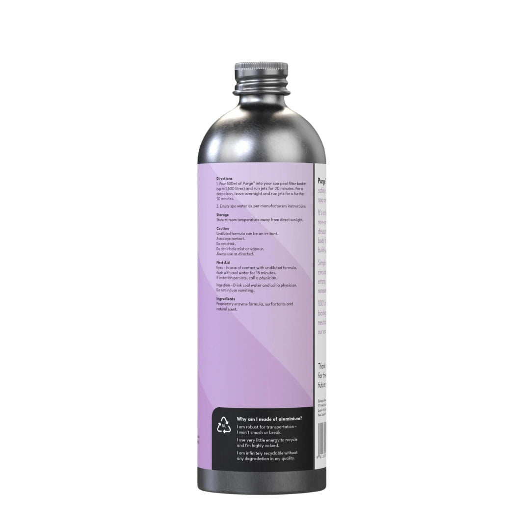 Biologica™ - Purge Natural Spa Pipe Cleaner 500ml - Pack of 2