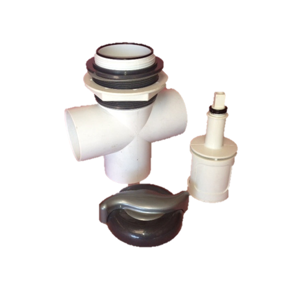 CMP Diverter Valve 50mm 3 Way S-Handle at Spa Store New Zealand