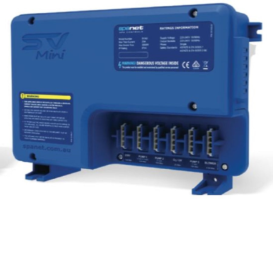 SpaNet® Sv Mini 2, T/Pad & Heater Package(2.0kw) with LED Light