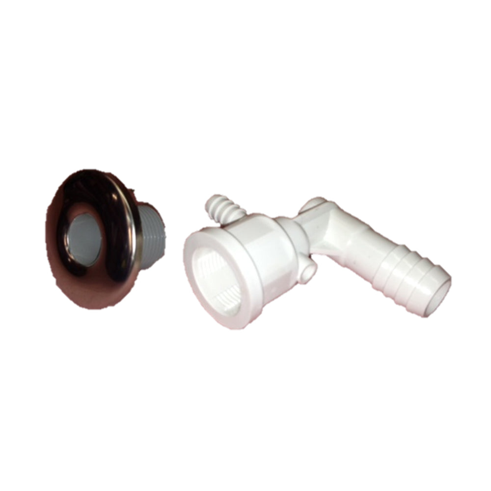 52mm Pentair Euro Fixed Cyclone (Elbow Barb) Stainless Steel
