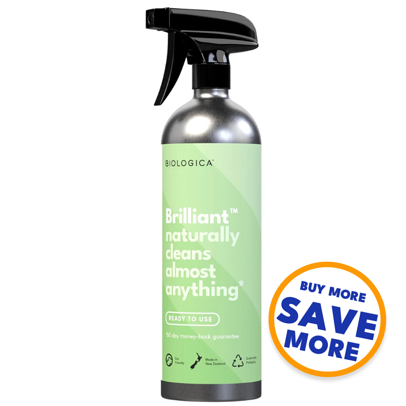 Biologica - Brilliant Natural Surface Cleaner 500ml (with Trigger spray on bottle) at Spa Store New Zealand