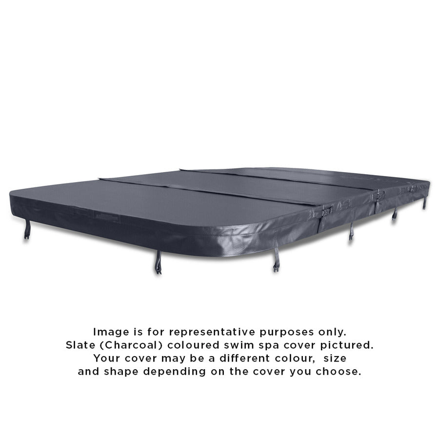 5860 x 2310mm Vortex® Spas Curve Hydrozone Spa Cover (Slate) R350 at Spa Store New Zealand