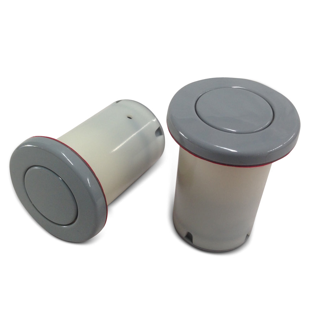 Edgetec Enforcer Grey Air Button at Spa Store New Zealand