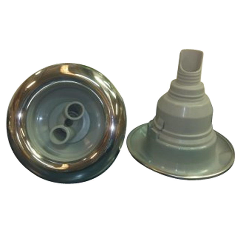126mm Edgetec Exhilarator Twin Spin Jet Stainless Steel