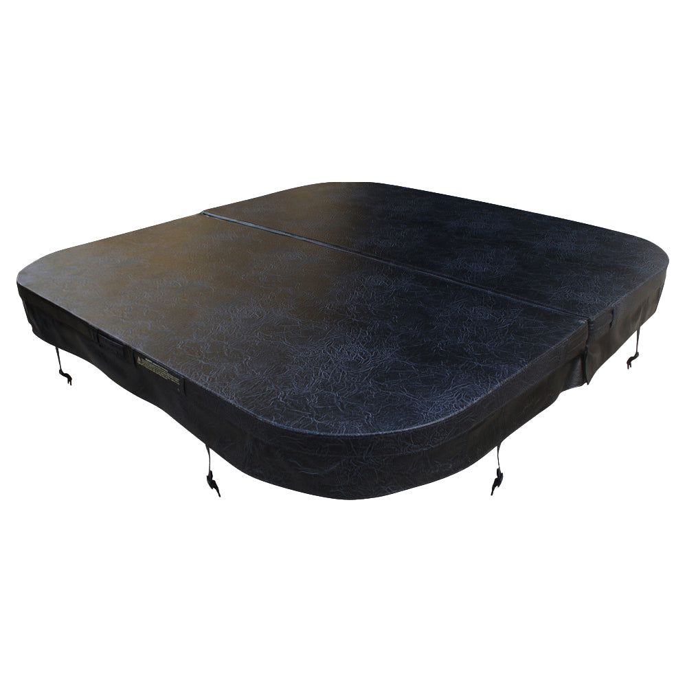 Generic Spa Cover 2000 x 2000 R250mm (Charcoal) at Spa Store New Zealand