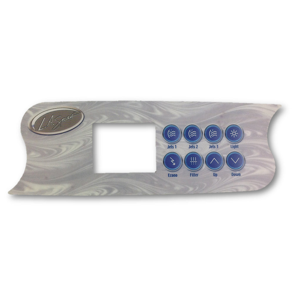 LA Spas K-72 8 Button Overlay (3 Pumps) - DISCONTINUED