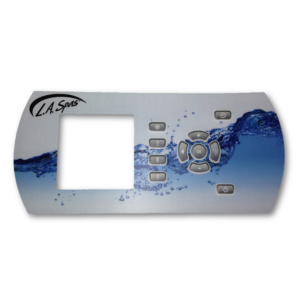 LA Spas Overlay to suit K600 touch pad at Spa Store New Zealand