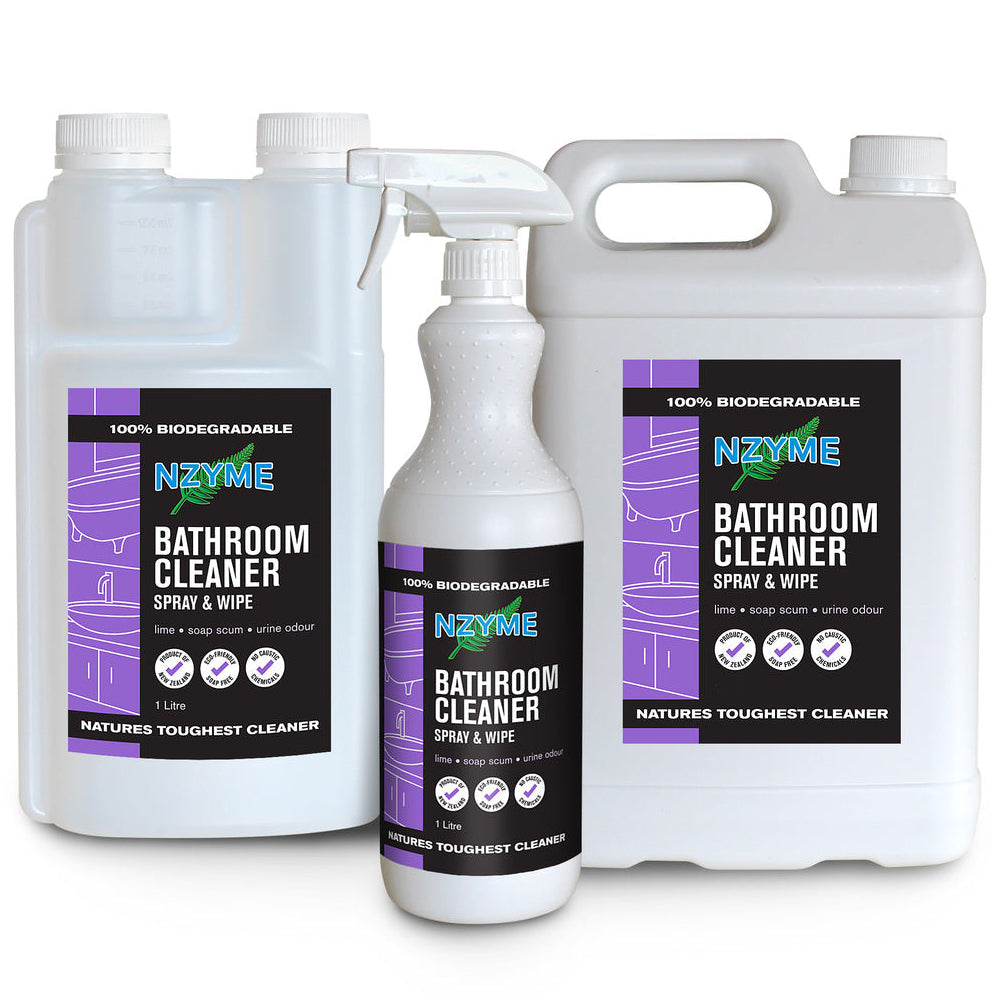 NZYME Bathroom Cleaner - 1 Litre Ready To Use at Spa Store New Zealand