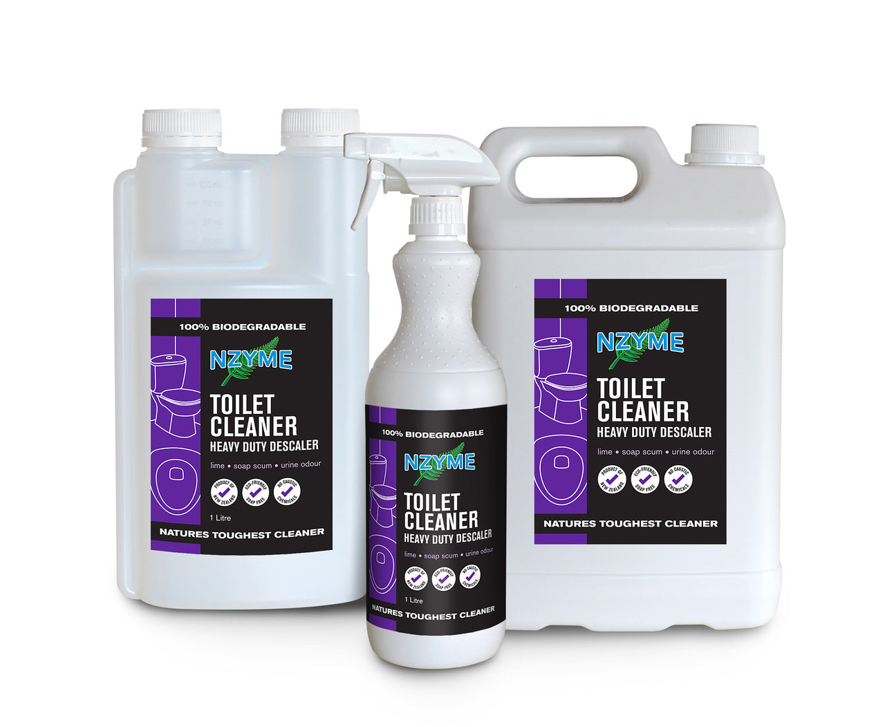NZYME Toilet Cleaner 1 Litre Ready To Use at Spa Store New Zealand
