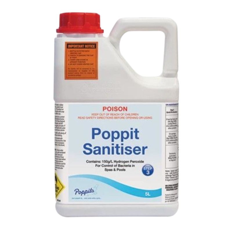 Poppits Peroxsil 395 Chlorine Free Sanitiser