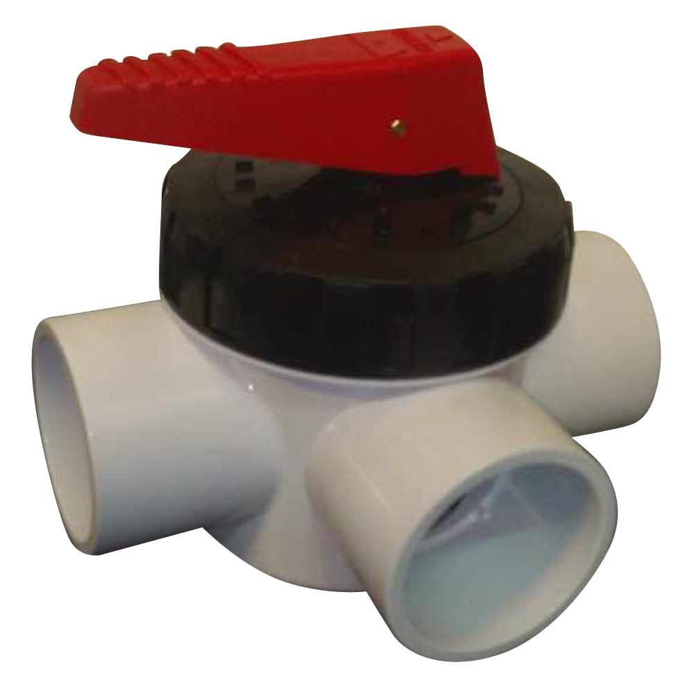 Davey Spa Quip 3 Way 50mm Teflon Valve
