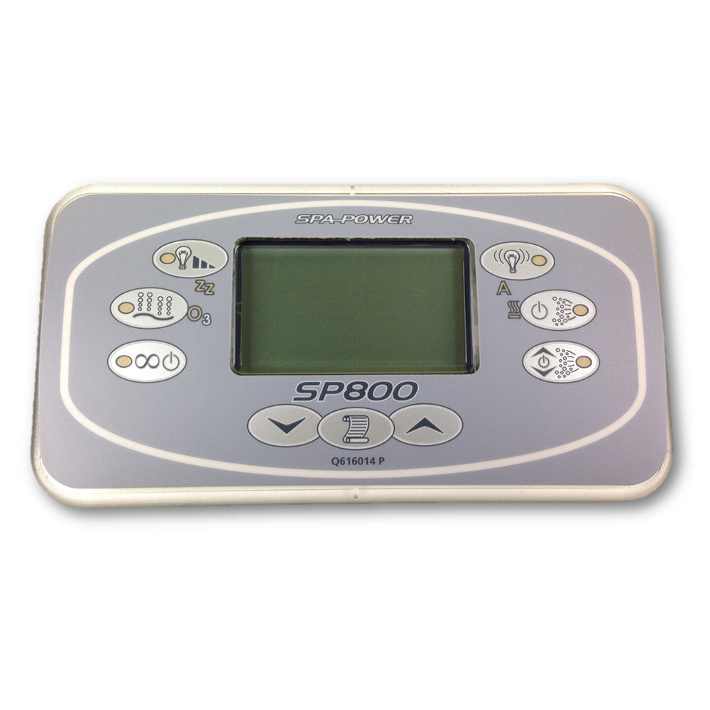 Davey Spa Quip® SP800 Rectangular Touchpad and Overlay