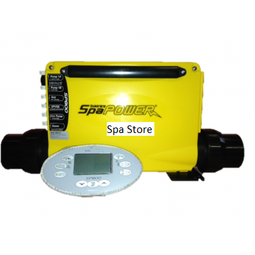 Davey Spa Quip® SP800 3.0kw Complete W/ Rectangle Touchpad