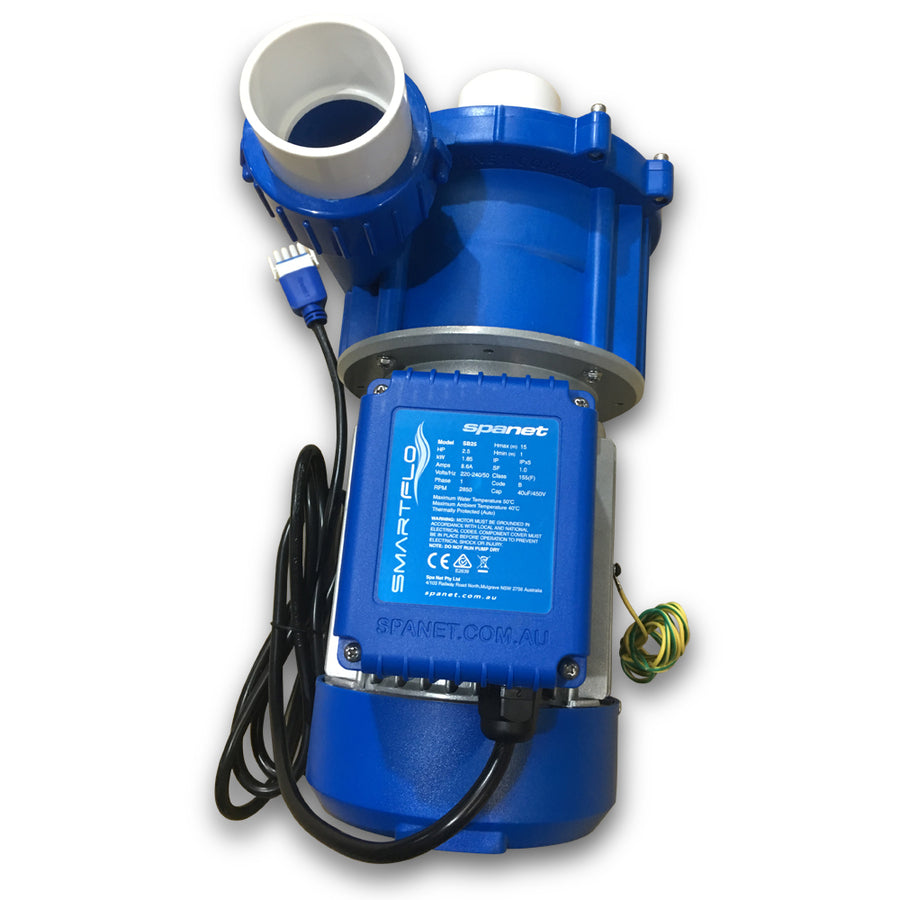 SPANET SMARTFLO Boost Pump 2.5HP SB25 at Spa Store New Zealand
