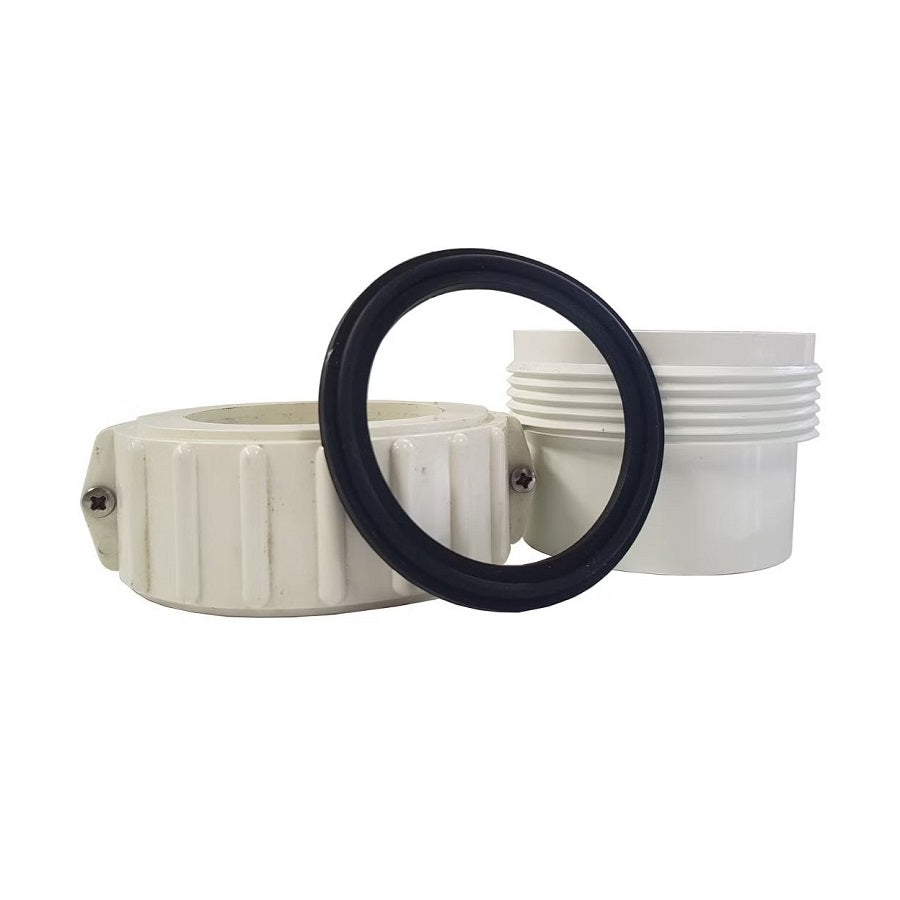 SpaNet® SV 50mm Barrel Union Complete (Lock ring, tail, and o-ring)