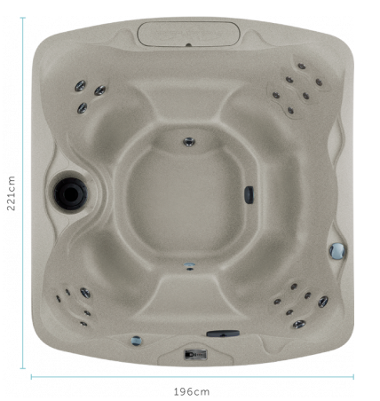 GI Custom Made Spa Cover for Hotspring Monterey at Spa Store New Zealand