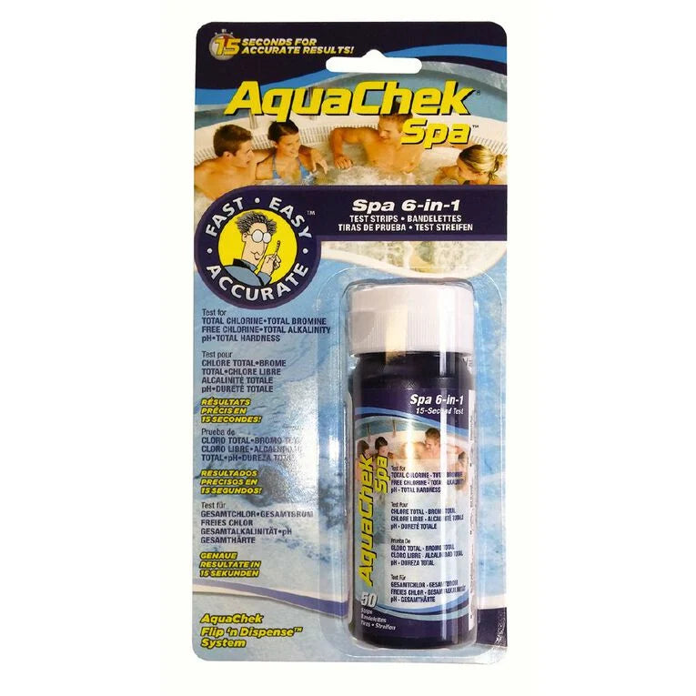 Spa Store Water Care Start Up Kit (Chlorine + Increaser + Filter Cleaner + Conditioner + Cleaner + Test strips)