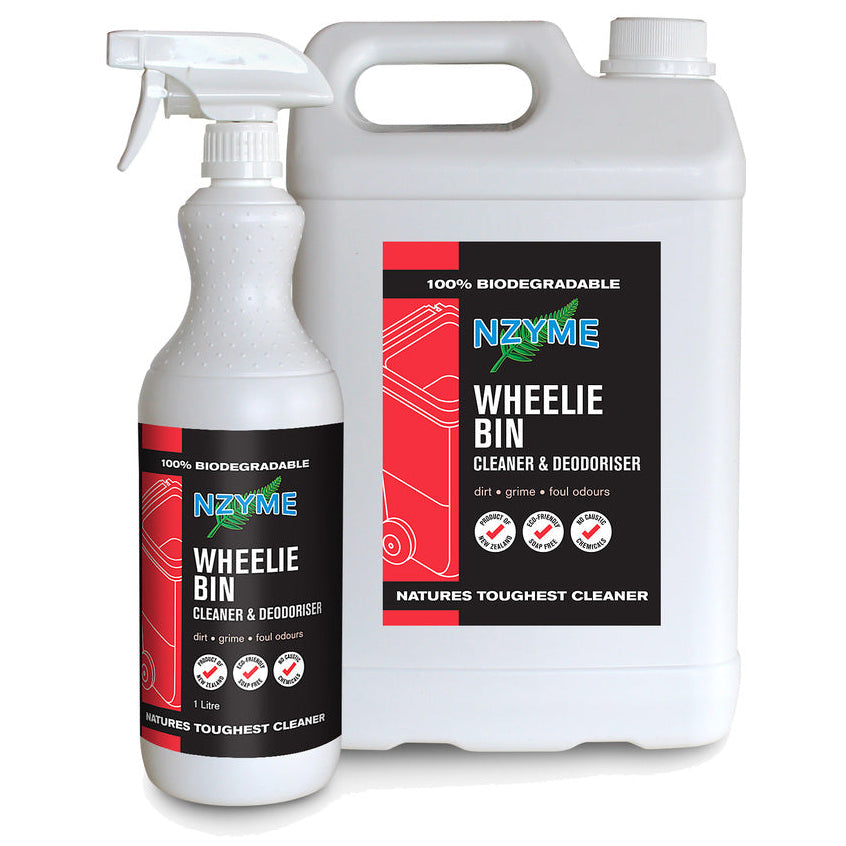 NZYME Wheelie Bin 1 Litre Ready To Use at Spa Store New Zealand
