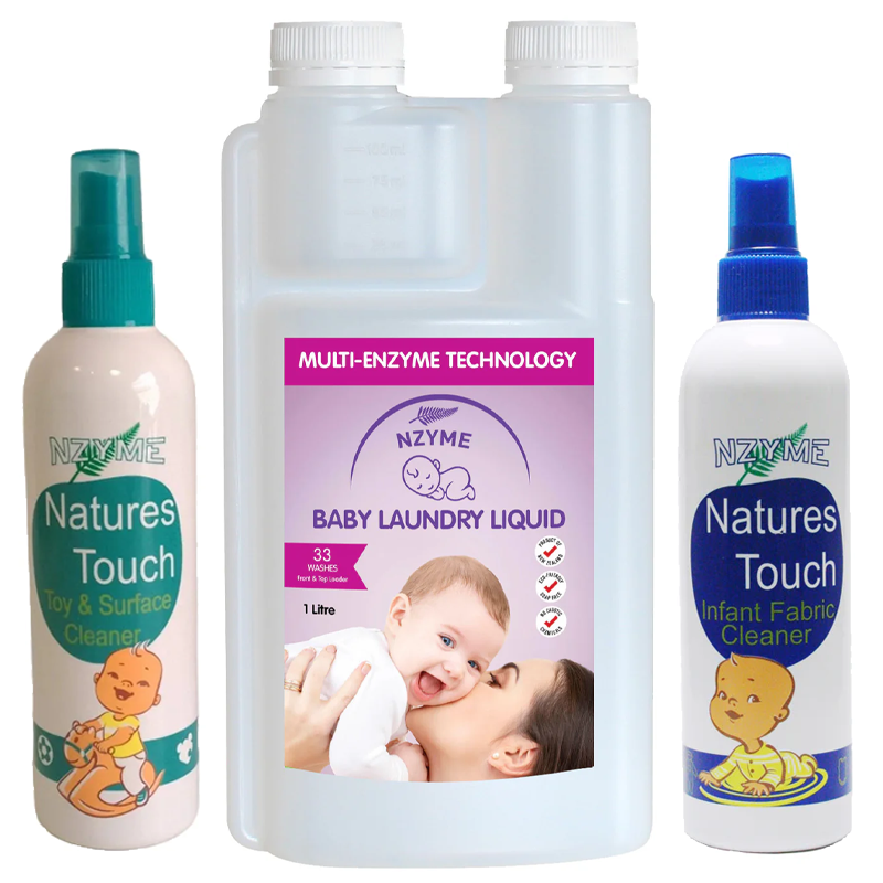 Baby Care Kit: Laundry & Cleaning Solution