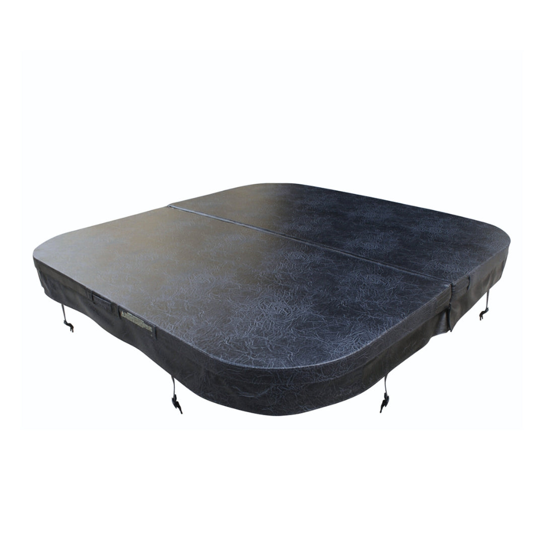 1900 x 1900 R350mm Generic Spa Pool Hard Cover (Charcoal)