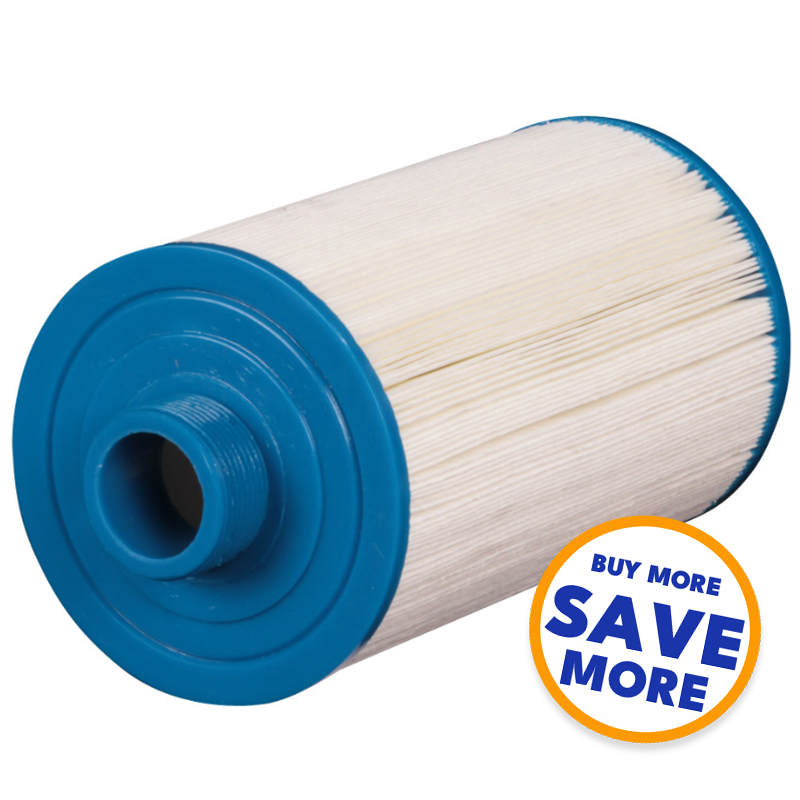 203 x 125mm Vortex Threaded Pleated Spa filter 400 cartridge | SpaStore