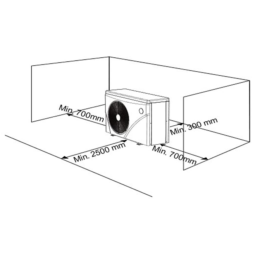 Sensapool Sensaheat ES Series 9.0kw Heat Pump