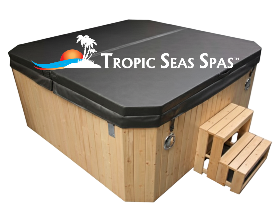 Custom Made Spa Cover for Tropic Seas Spas Models