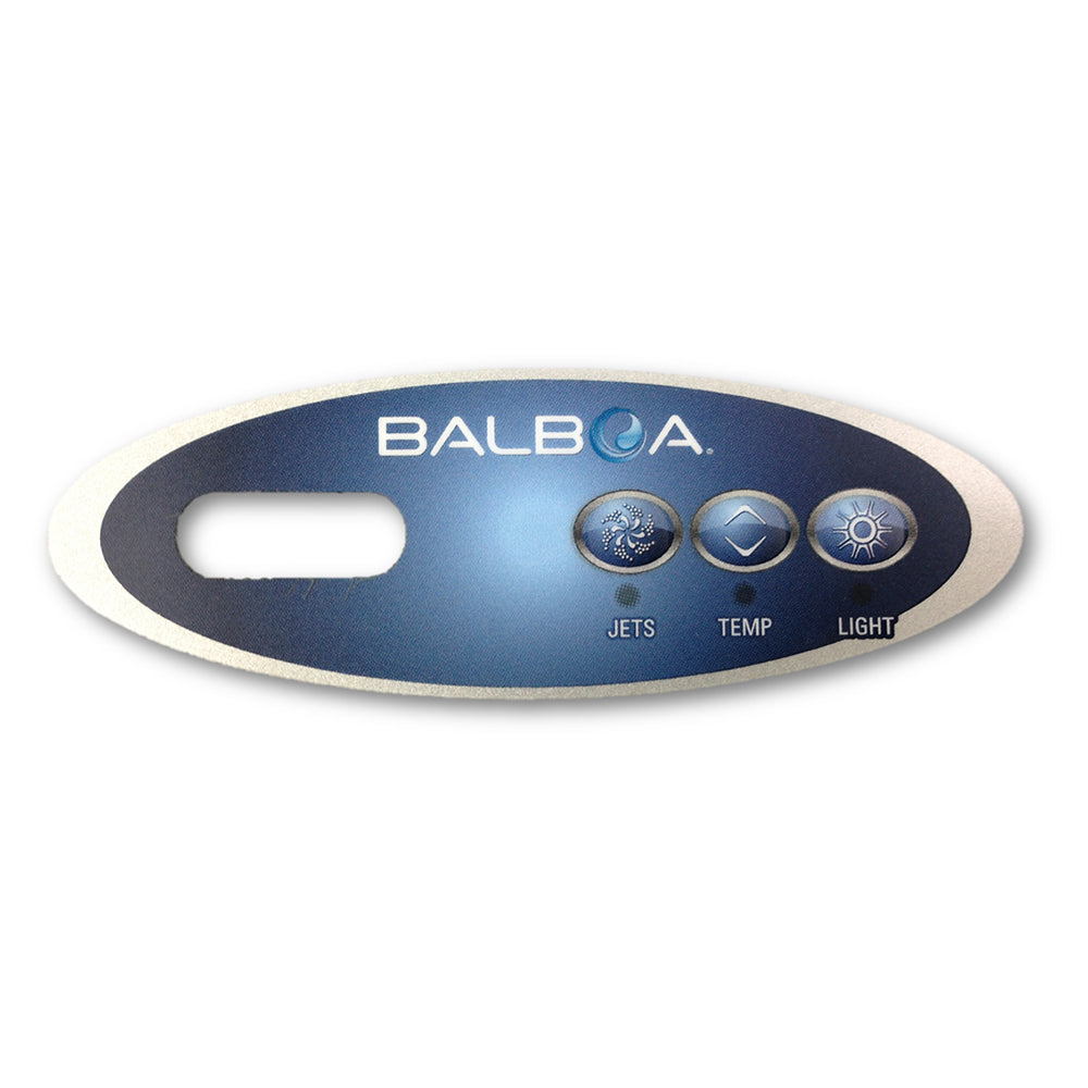 Balboa VL200 3 Button Overlay Replacement at Spa Store New Zealand
