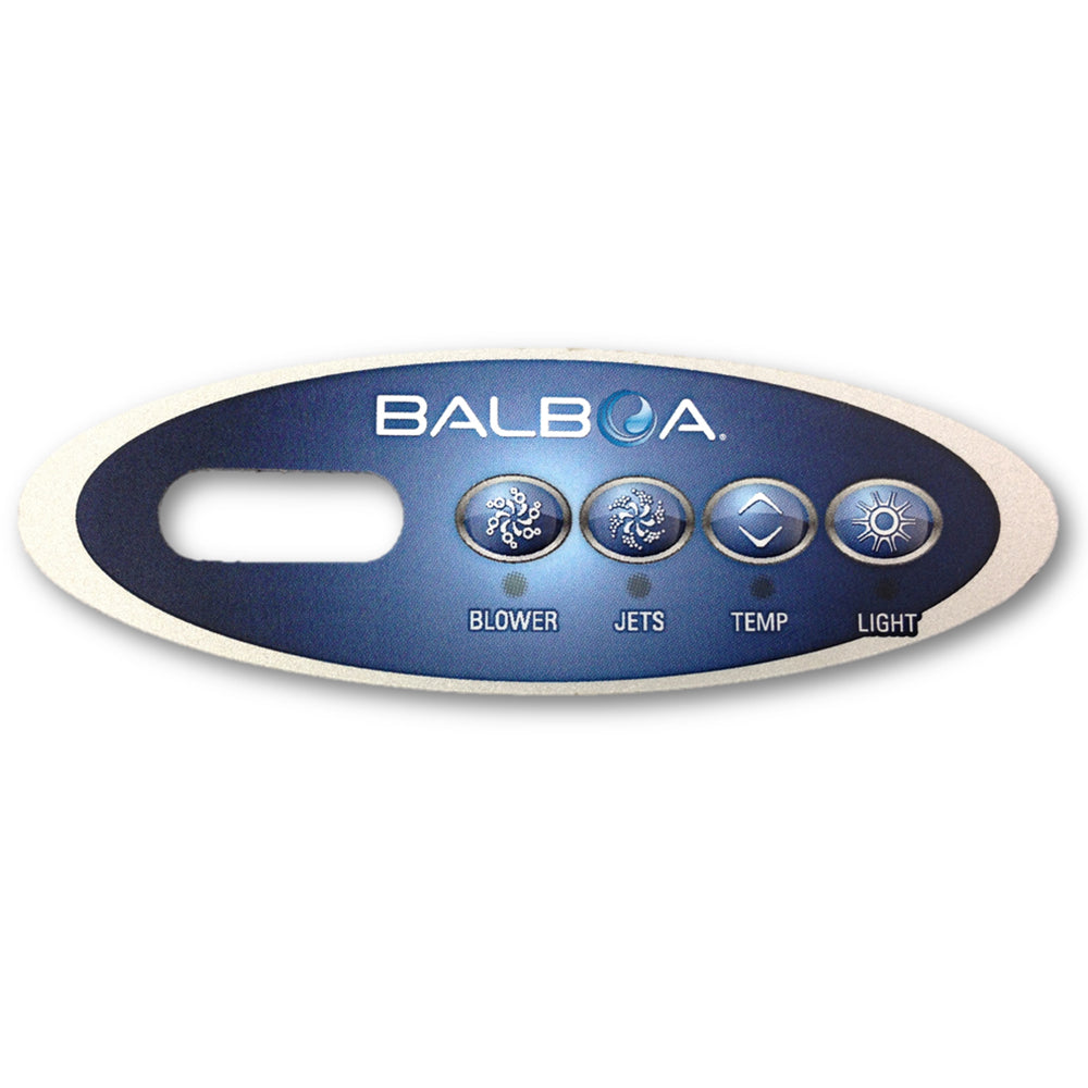Balboa VL200 4 Button Overlay Replacement at Spa Store New Zealand