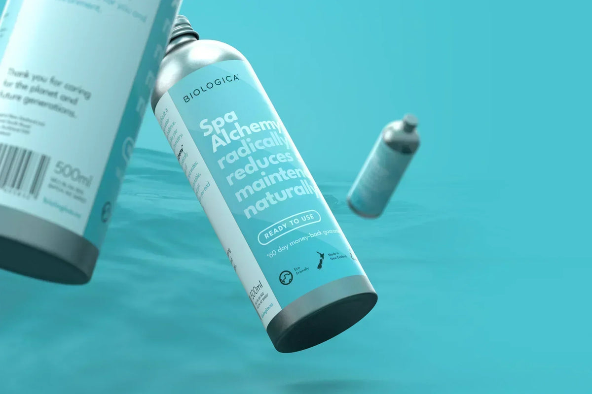 Premium Spa Care at just $3 a week: Spa Alchemy™ is a game-changer in natural water treatment