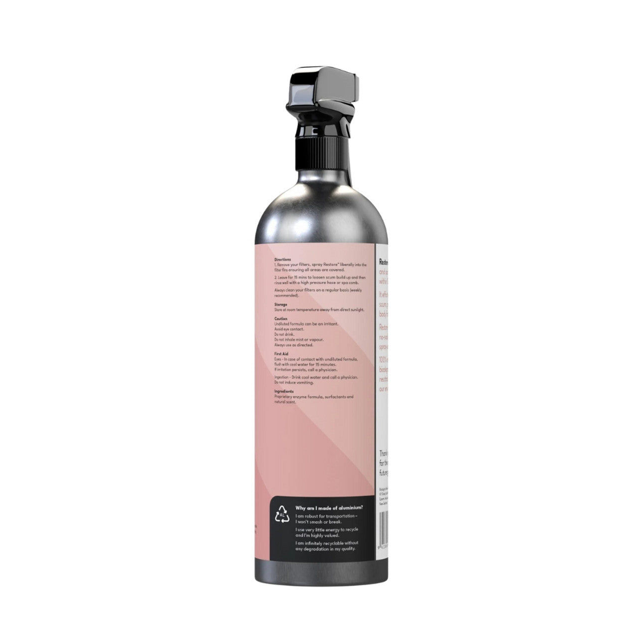 Biologica Restore Natural Spa Filter Cleaner 500ml - Pack of 2