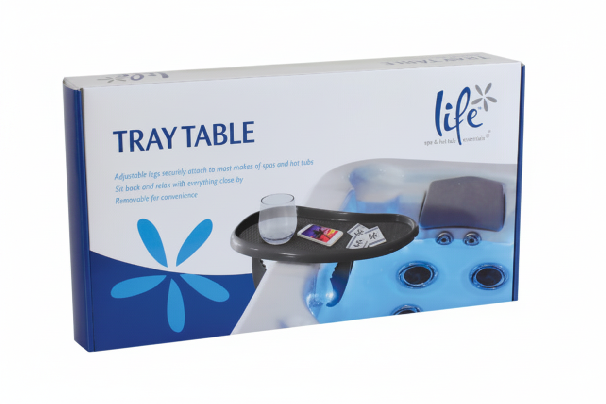 Life Spa Tray Table at Spa Store New Zealand