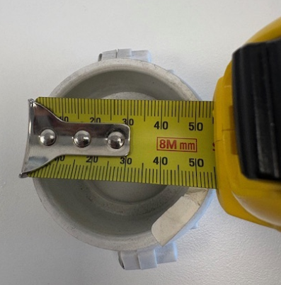 Davey Spa Quip 40mm UV Barrell Union (SW-126735)