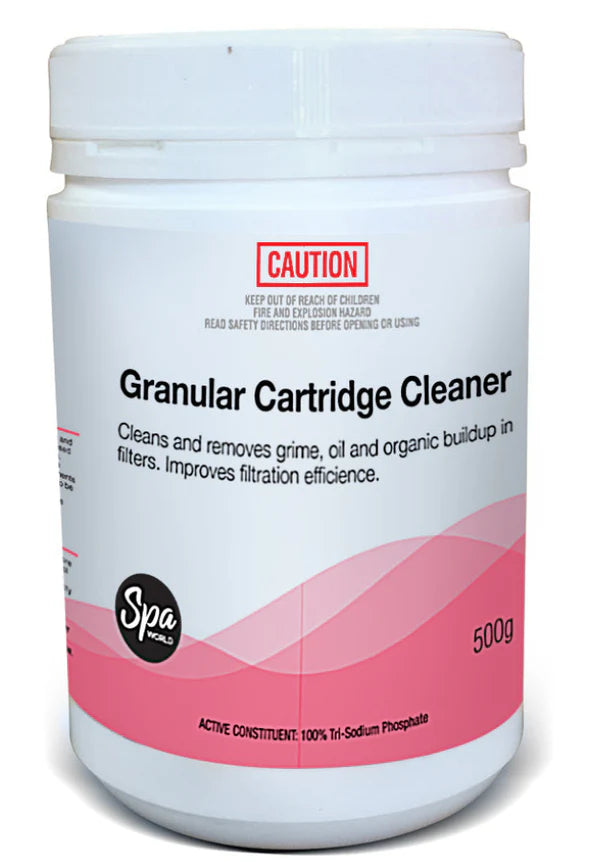 Spa Store Water Care Start Up Kit (Chlorine + Increaser + Filter Cleaner + Conditioner + Cleaner + Test strips)