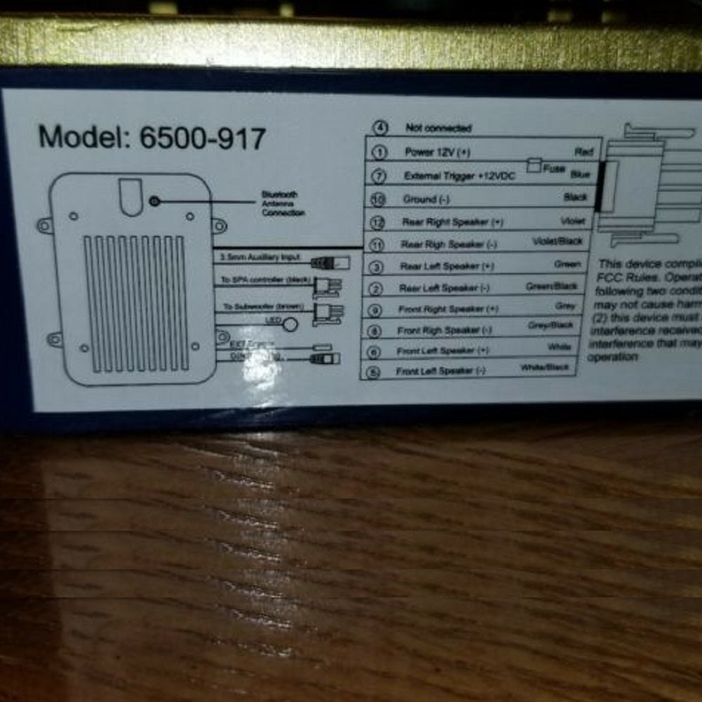 Jacuzzi® J-400™/J-500™ 2015+ Basic Spa Stereo System