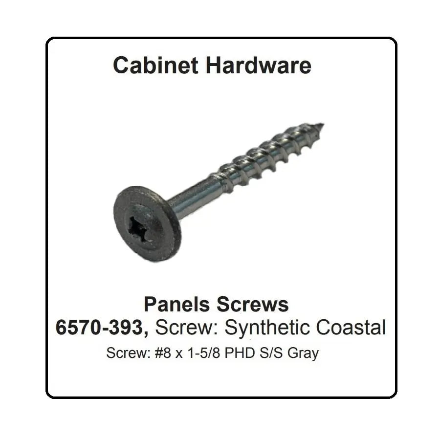 Screws For Jacuzzi® J-200™ Skirt Panel Gray