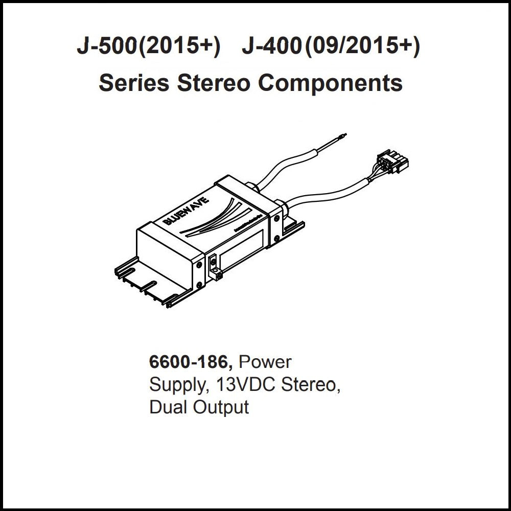 Jacuzzi® Stereo Power Supply J-400™/J-500™