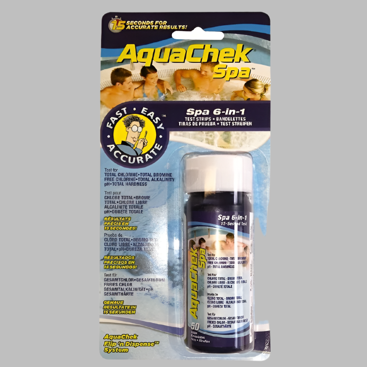 AquaChek Spa 6 -in 1 Test Strips