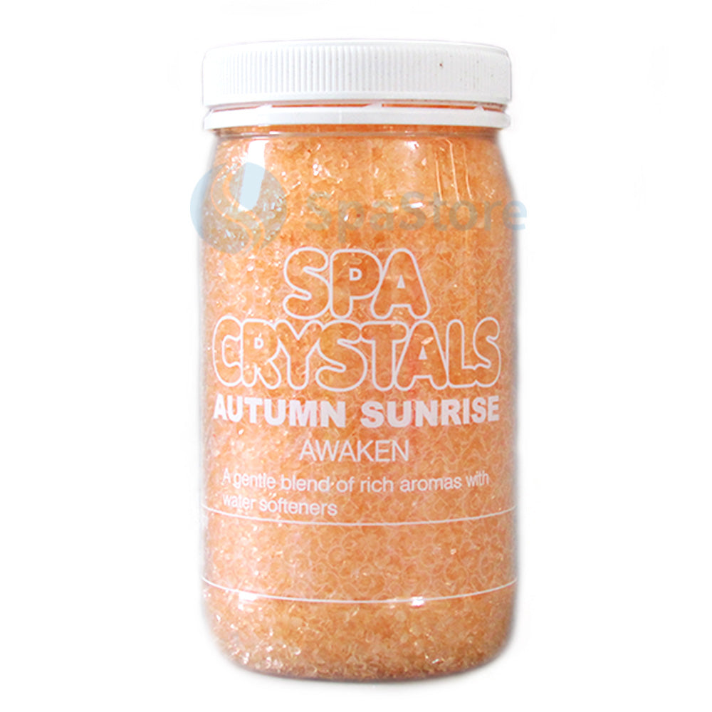 Spa Scentz Spa Crystals Autumn Sunrise 380g at Spa Store New Zealand