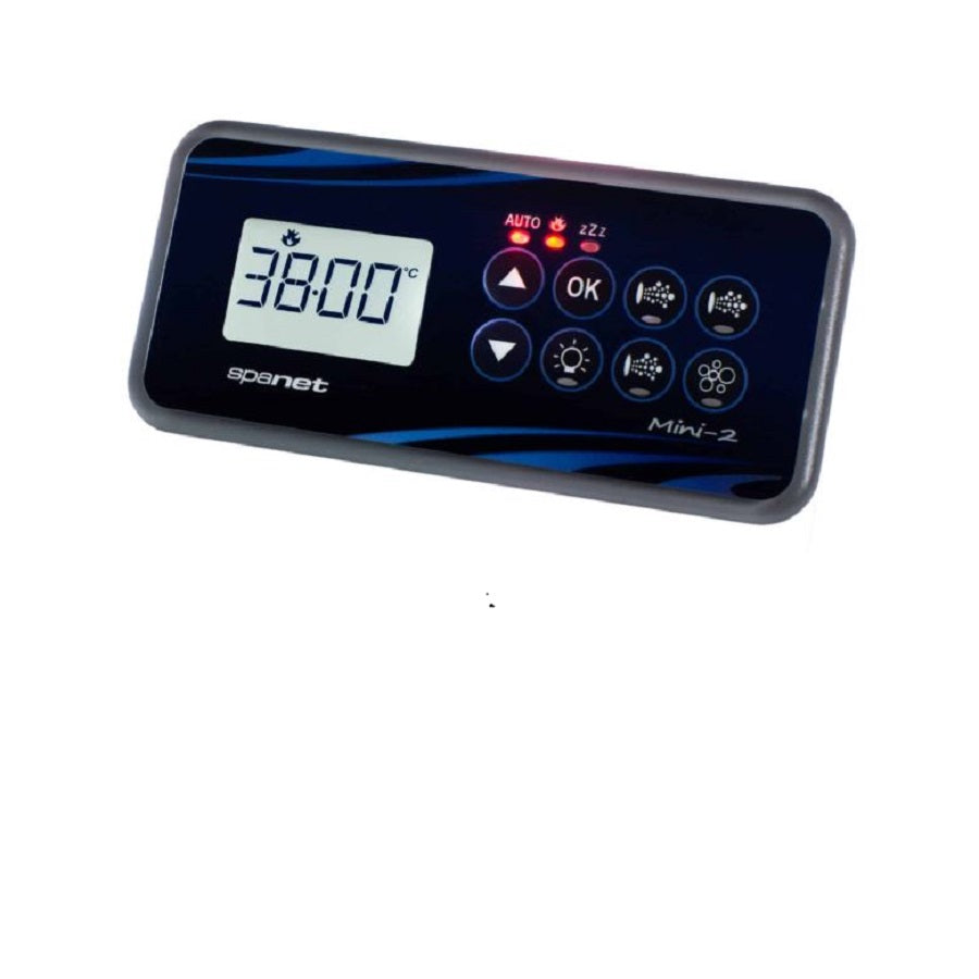 SpaNet® Sv Mini 2, T/Pad & Heater Package(2.0kw) with LED Light