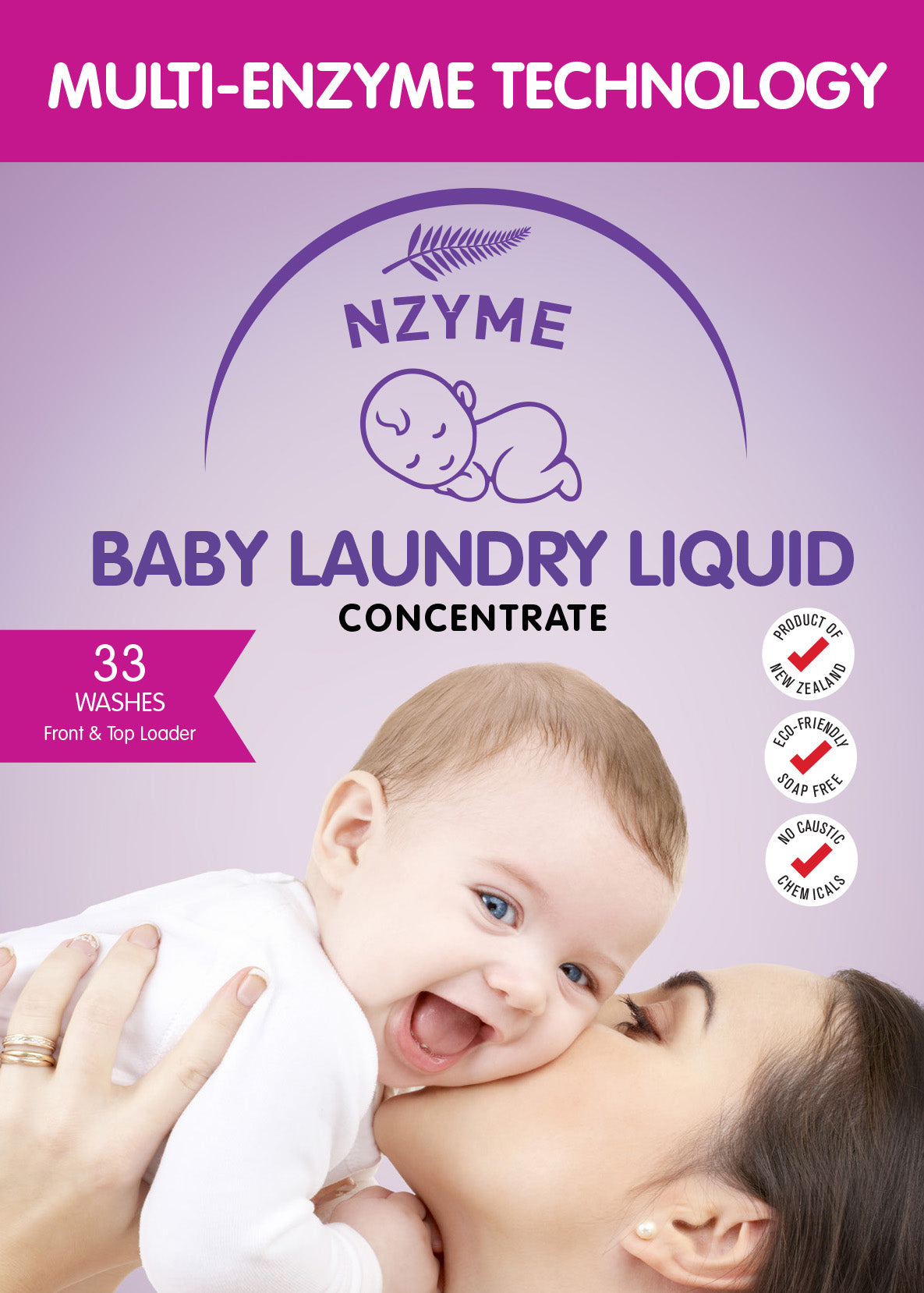 NZYME Baby Laundry Wash 5 Litre Concentrate