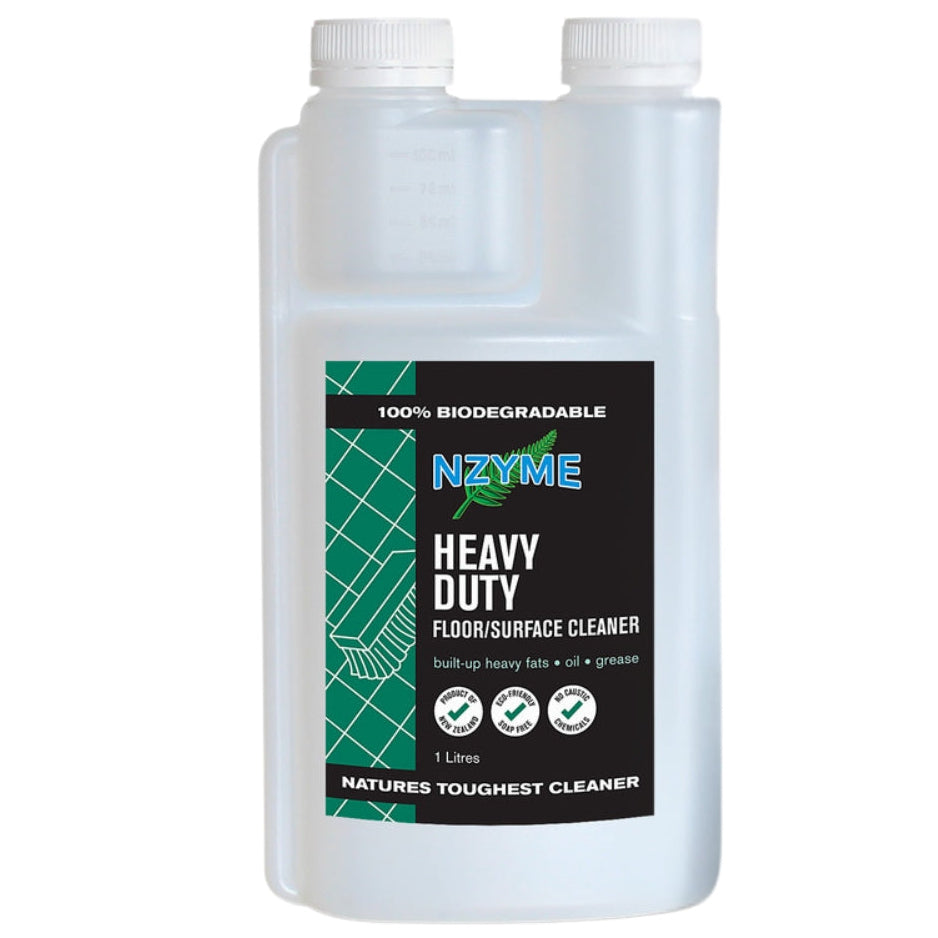 NZYME Heavy Duty Floor / Surface Cleaner - Ready To Use (1 Litre) at Spa Store New Zealand