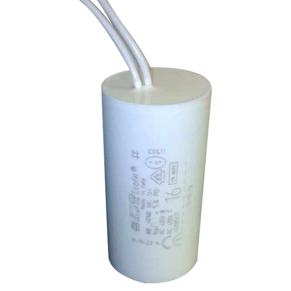 ICAR 16uf Motor Start Capacitor Fly Lead at Spa Store New Zealand